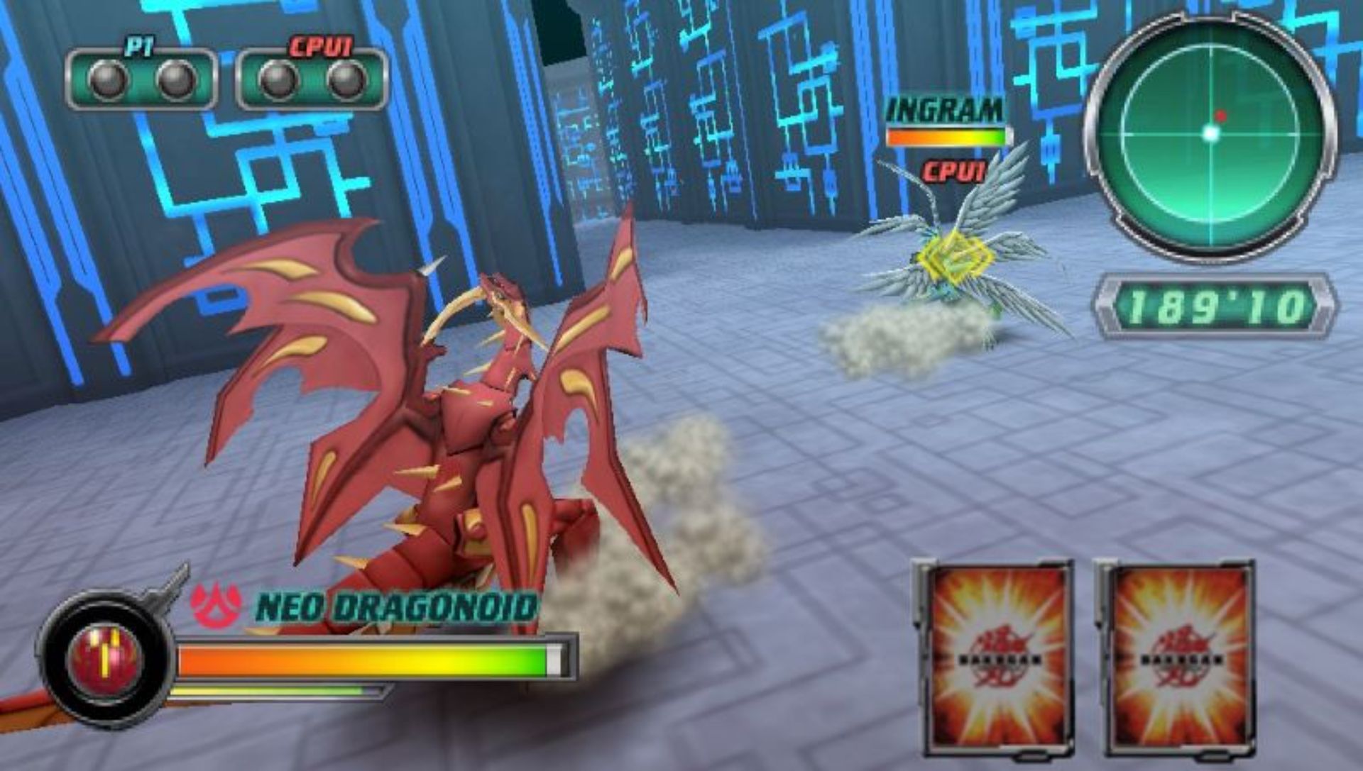 爆丸战士：核心抵抗者PSP游戏截图第4张