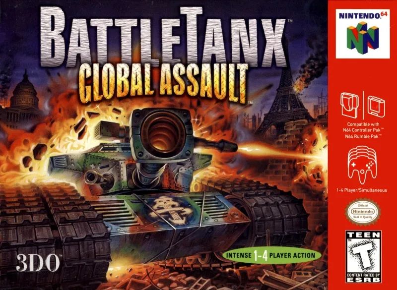 坦克大战：世界公敌N64游戏截图第1张