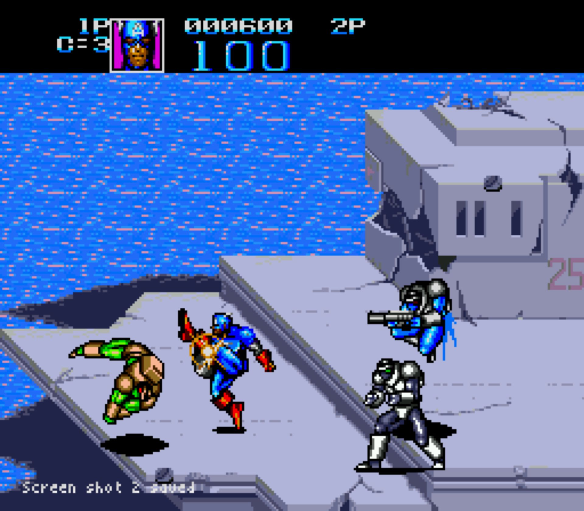 美国队长与复仇者／上尉命令／上尉密令MD游戏截图第5张