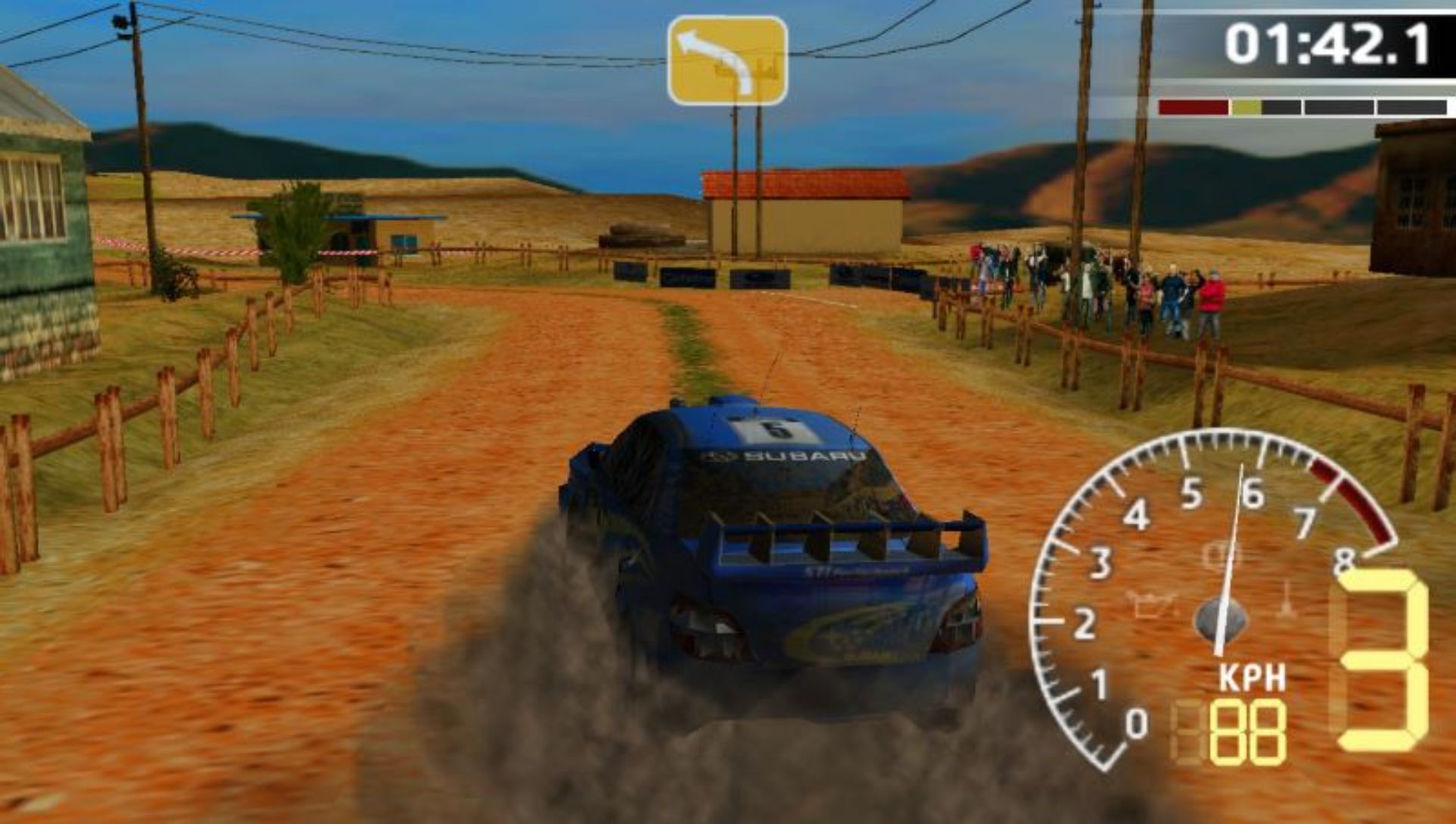 世界拉力锦标赛PSP游戏截图第5张