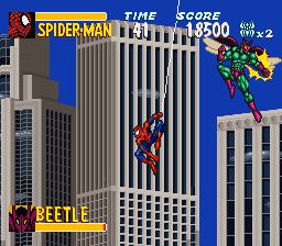 蜘蛛人：致命敌人SFC游戏截图第9张