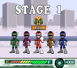 激走战队车连者SFC游戏截图第1张