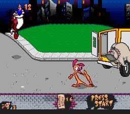 雷恩与史地皮：时间扭曲SFC游戏截图第10张