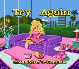 芭比：超级模特儿SFC游戏截图第22张