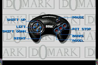 F1赛车MD游戏截图第3张