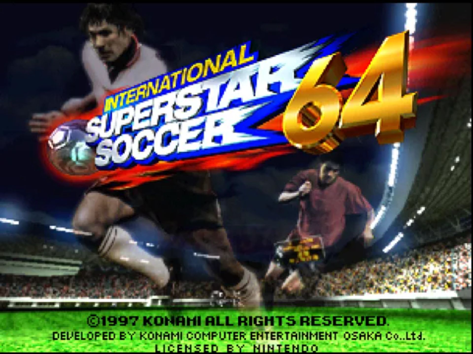 实况世界足球3N64游戏截图第4张