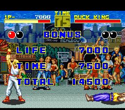 饿狼传说1：宿命之战SFC游戏截图第16张