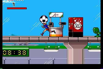 飓风足球队／足球先生MD游戏截图第5张