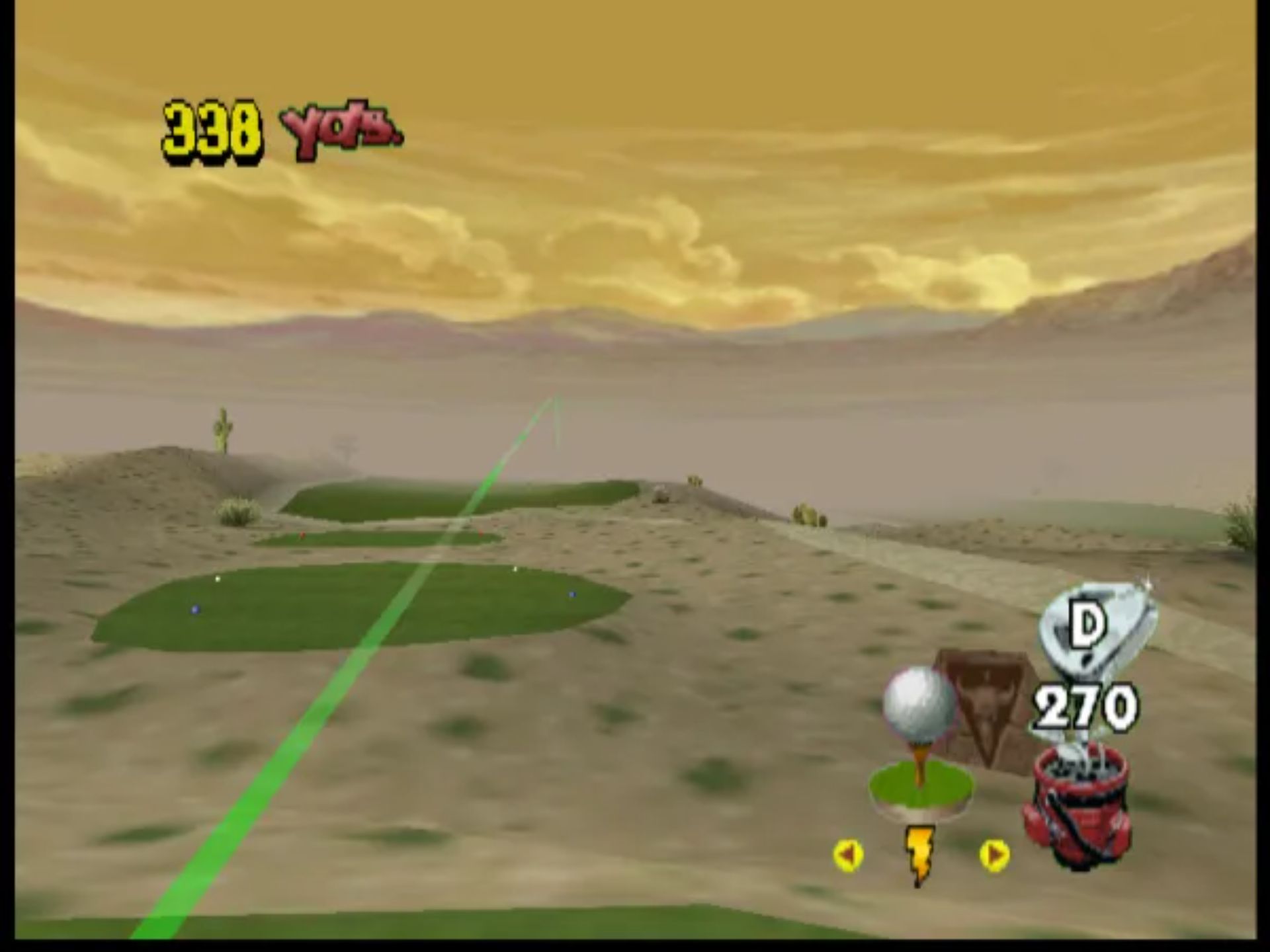 泰格伍兹高尔夫N64游戏截图第4张