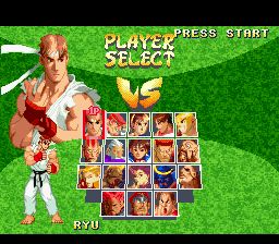 街头霸王ZERO2／Alpha2SFC游戏截图第6张