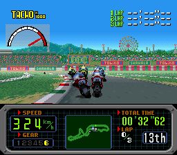 GP-1重型机车赛1SFC游戏截图第20张