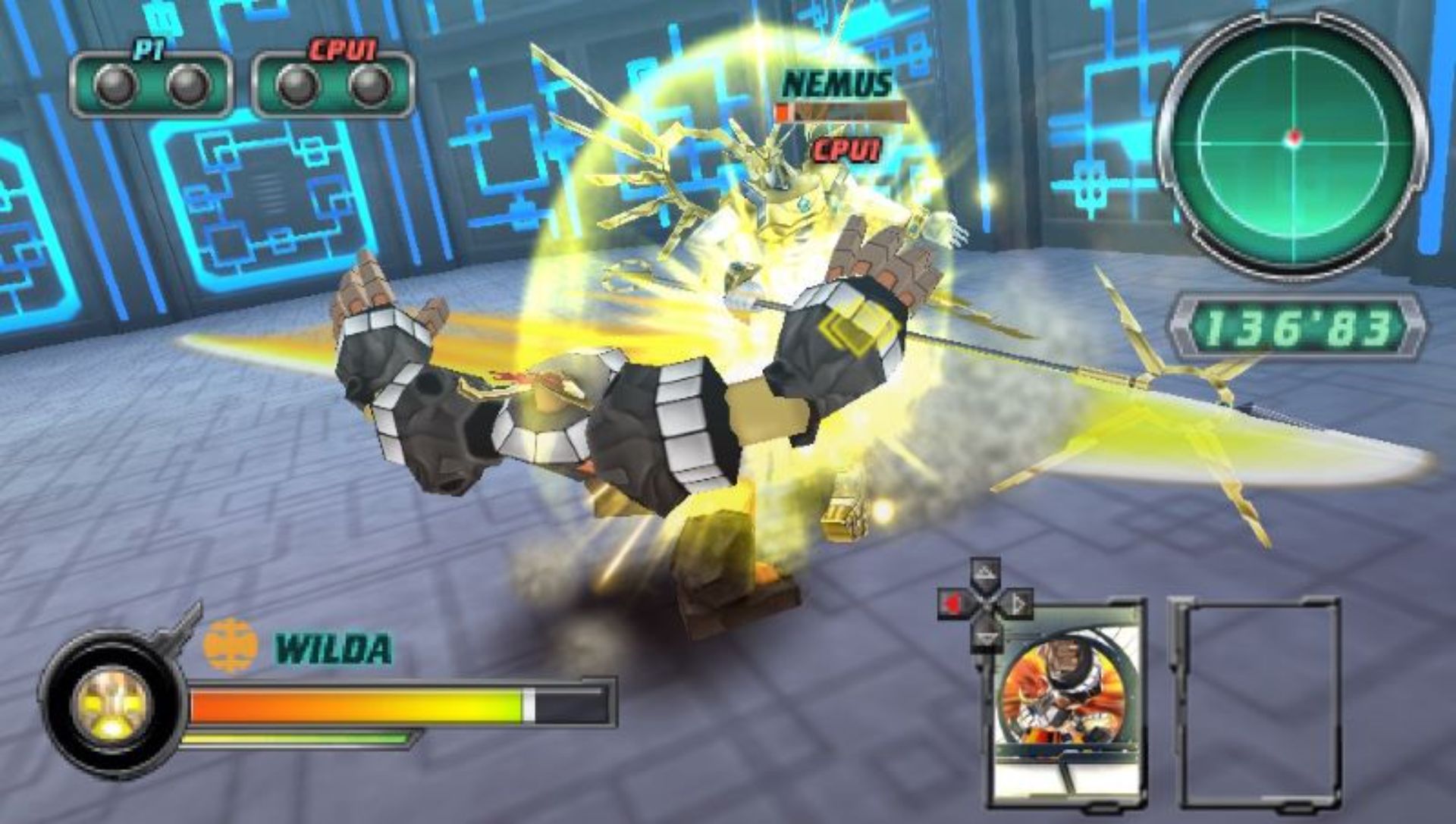 爆丸战士：核心抵抗者PSP游戏截图第14张