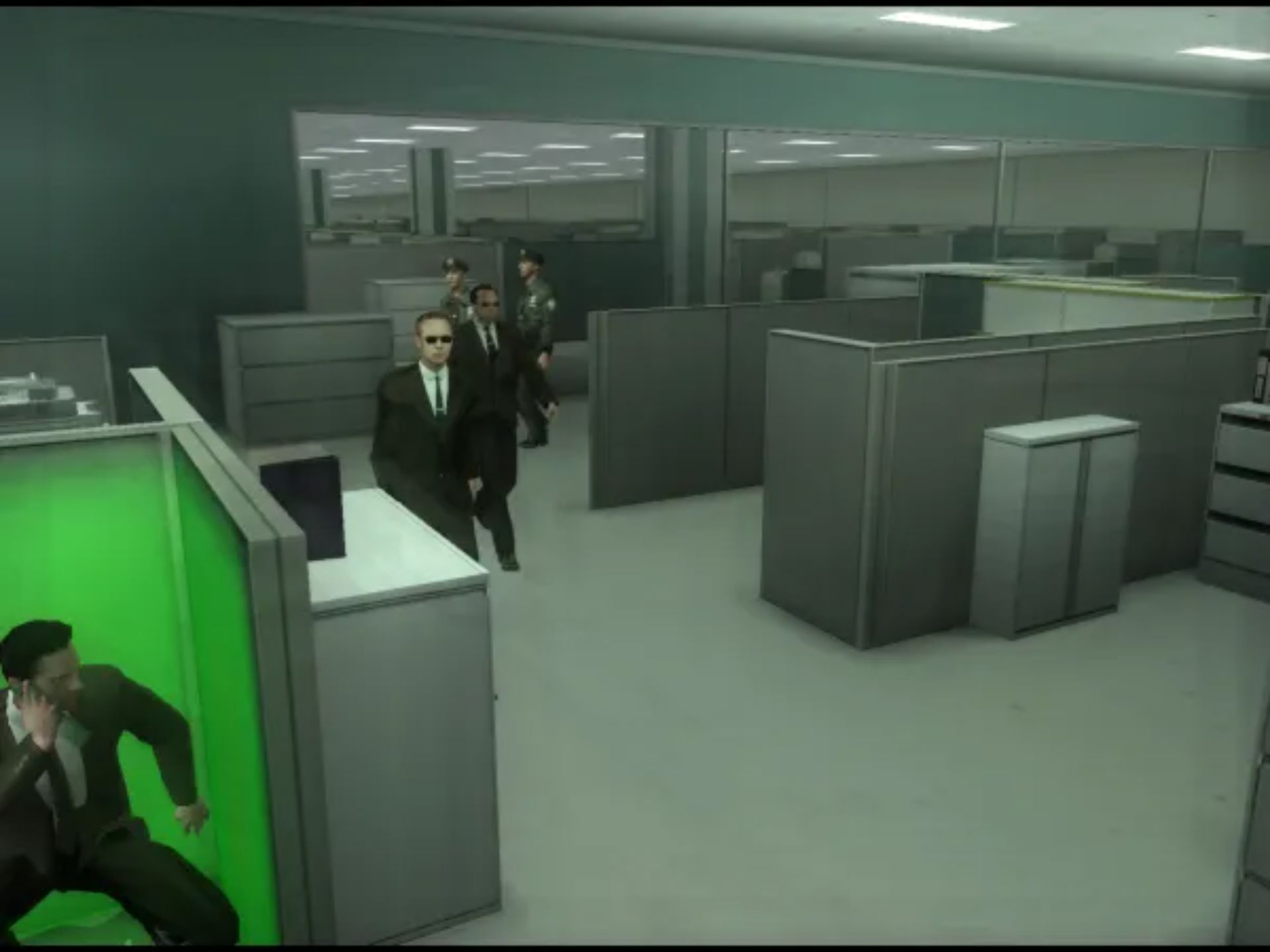 黑客帝国：尼奥之路PS2游戏截图第8张