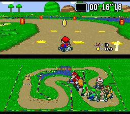 超级马里奥赛车SFC游戏截图第19张