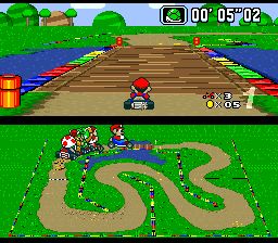 超级马里奥赛车SFC游戏截图第18张