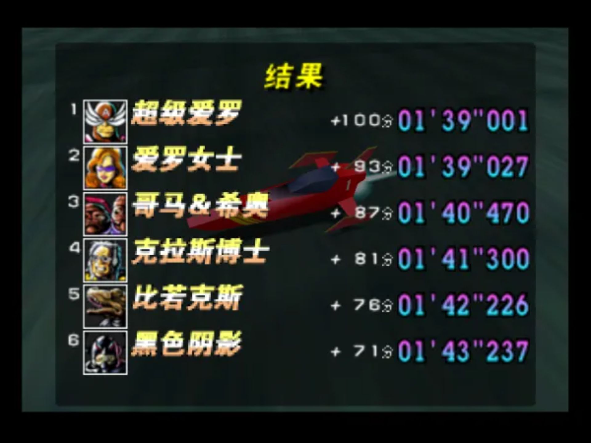 零式赛车XN64游戏截图第13张