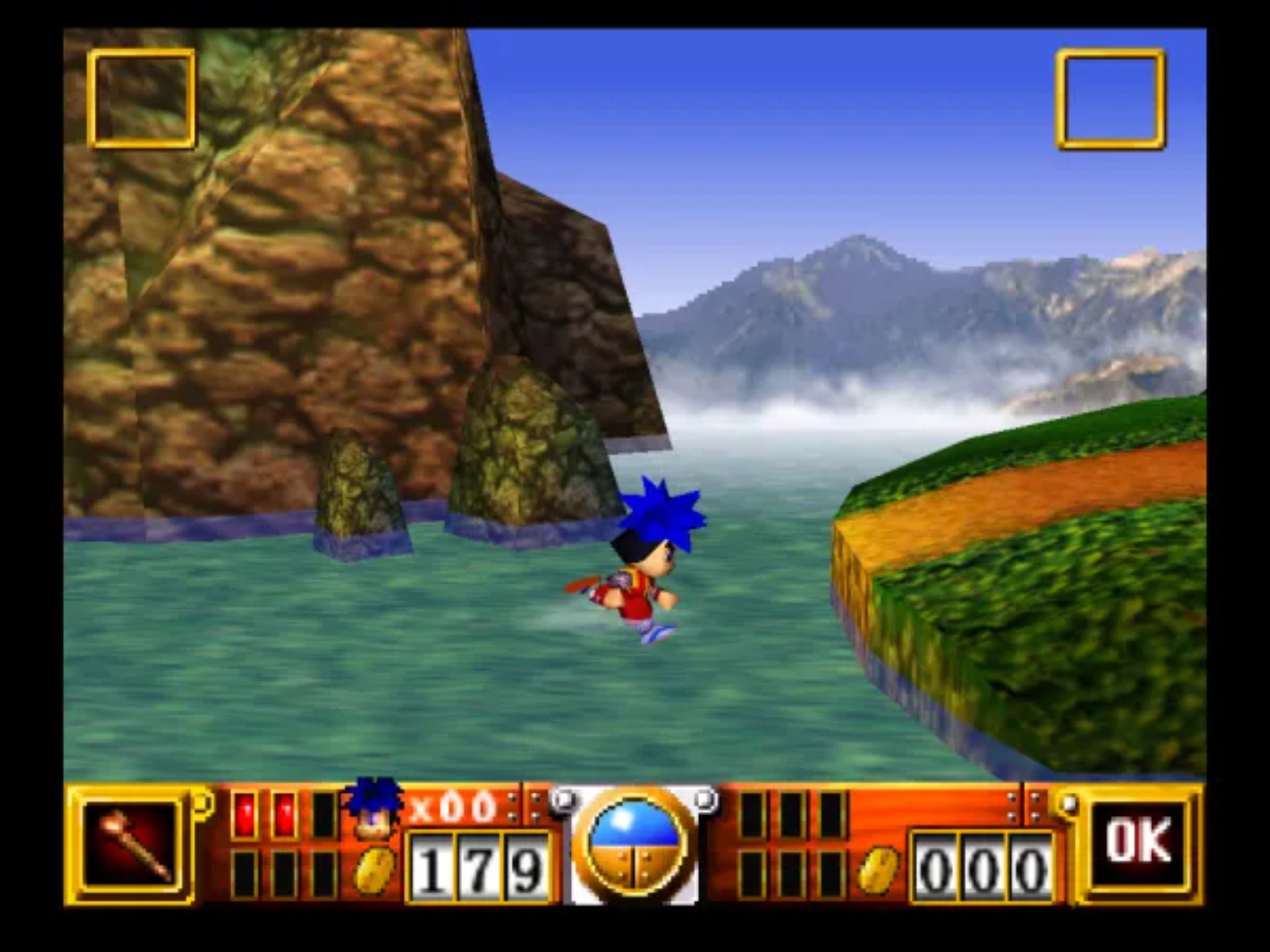 大盗伍佑卫门：道中除妖记N64游戏截图第16张