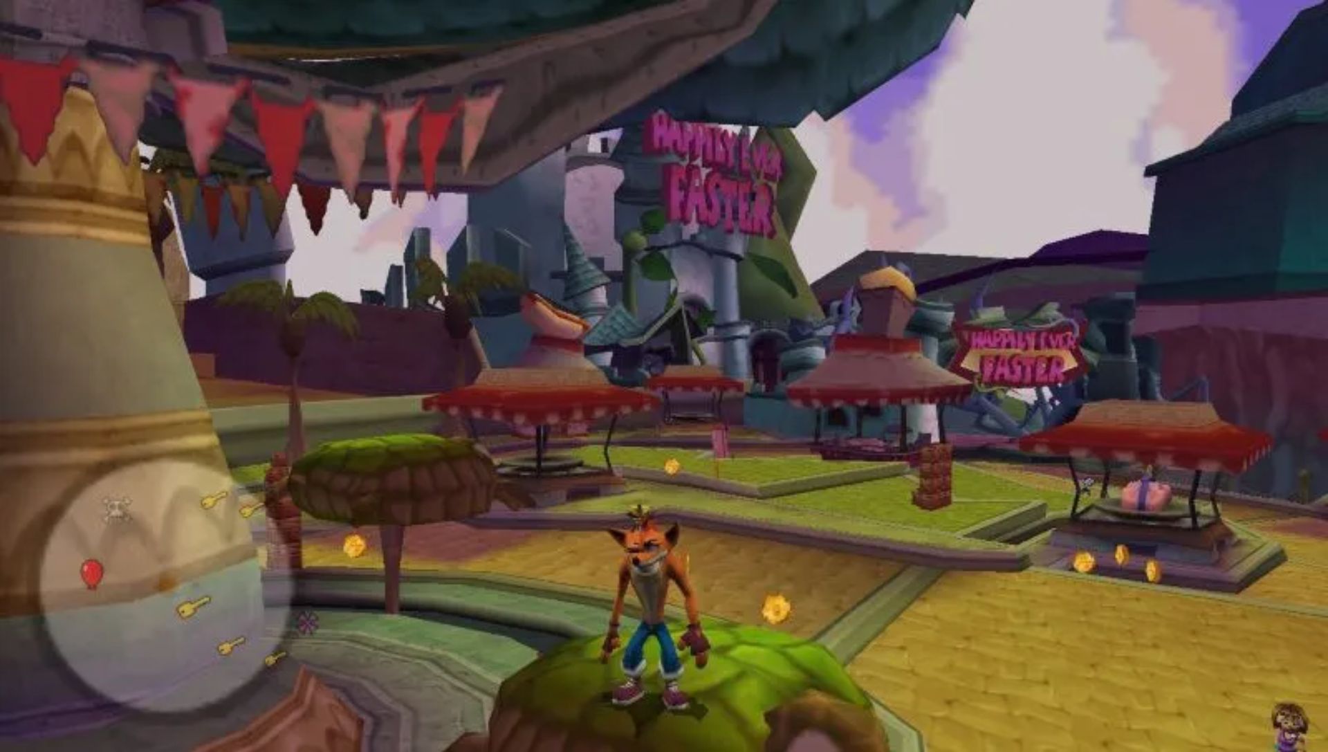 古惑狼赛车：团队竞速PSP游戏截图第12张