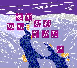 1994年利勒哈默尔冬季奥运会SFC游戏截图第4张