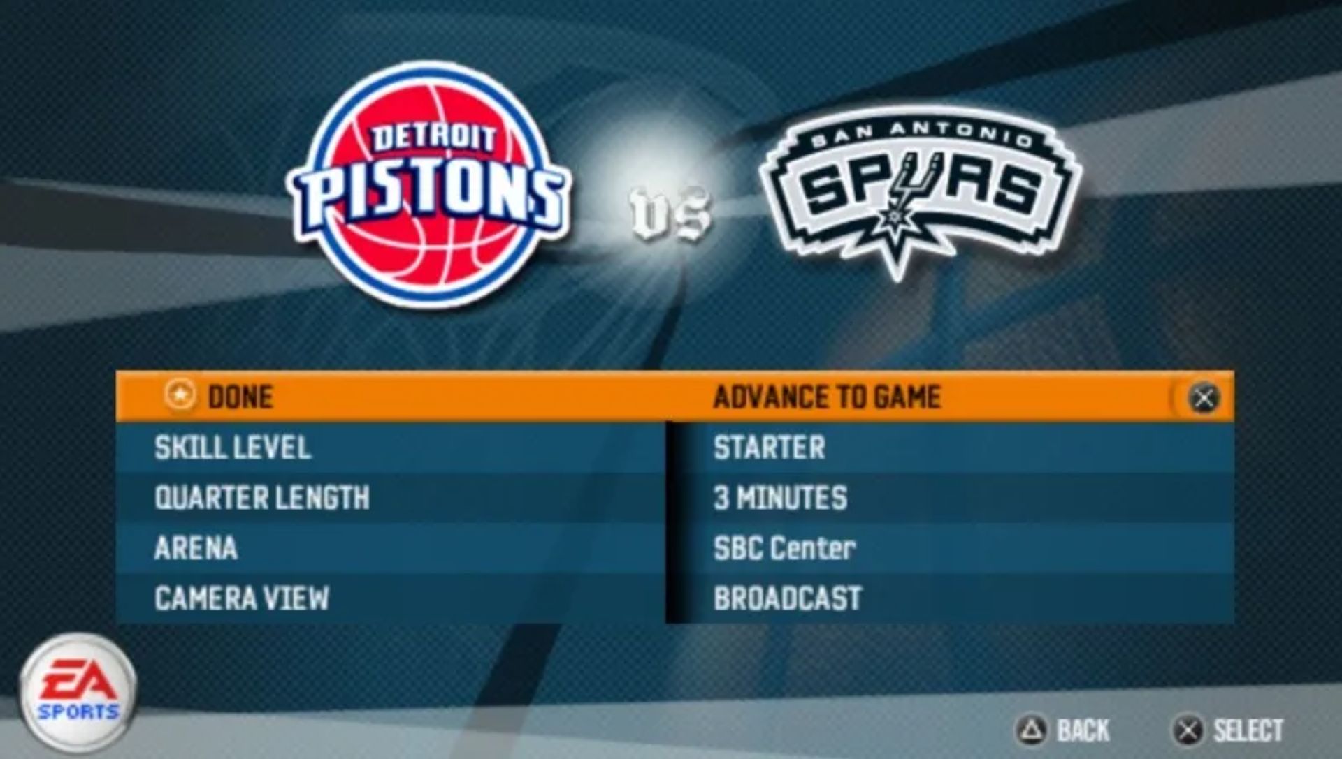 NBA实况06PSP游戏截图第3张