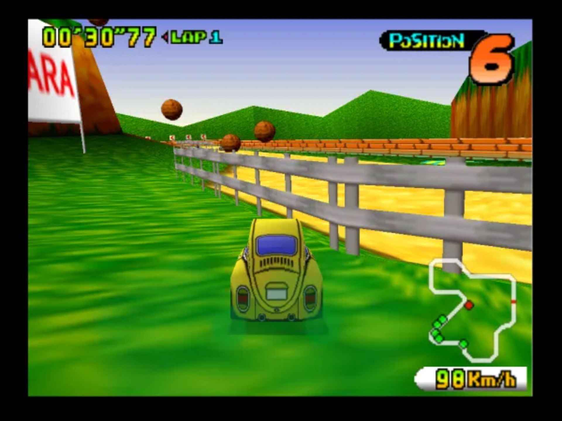 可爱Q赛车N64游戏截图第14张