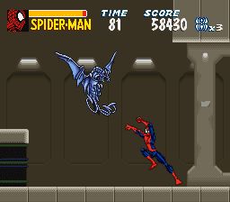蜘蛛人：致命敌人SFC游戏截图第14张