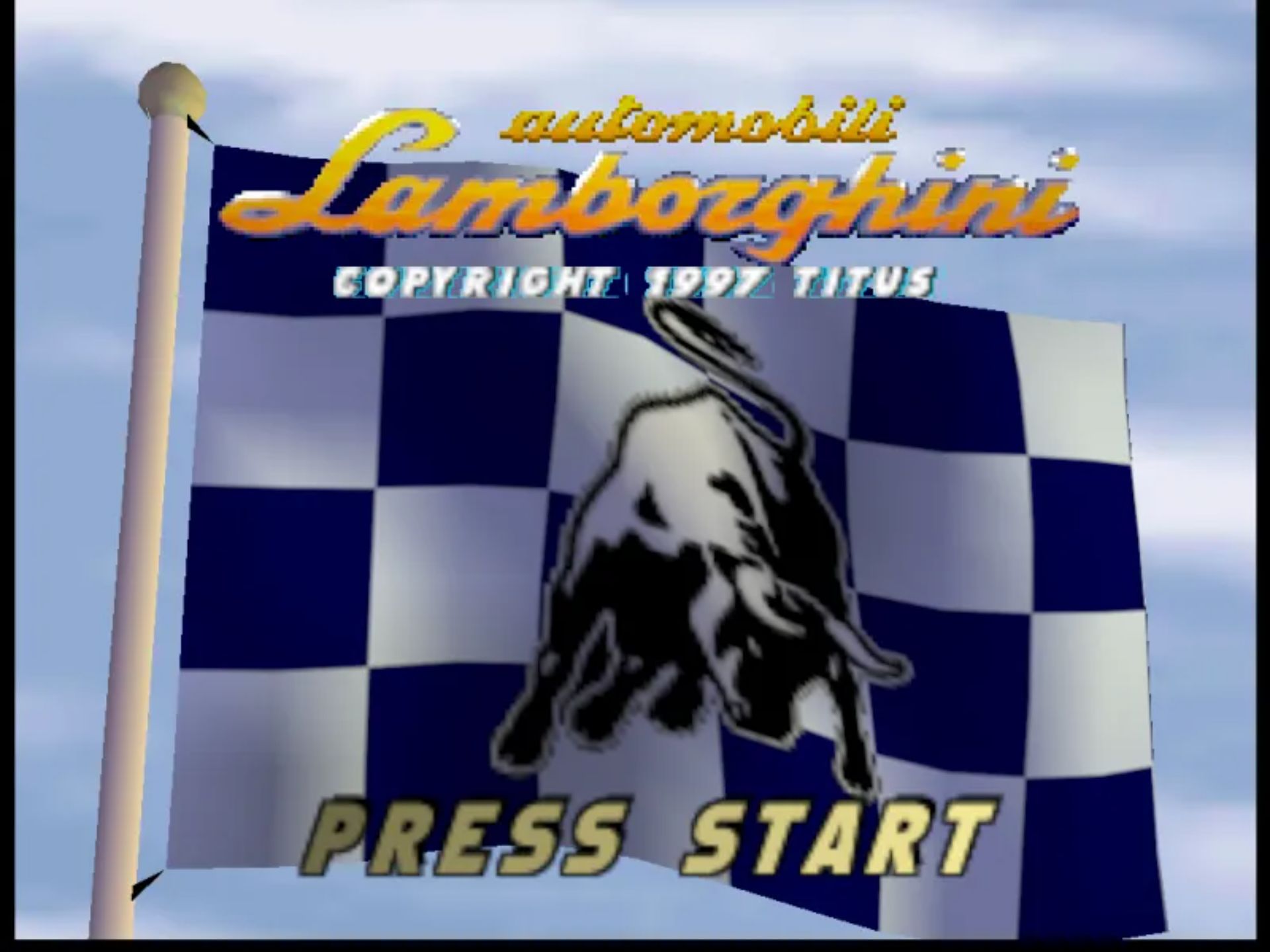 兰博基尼赛车N64游戏截图第3张