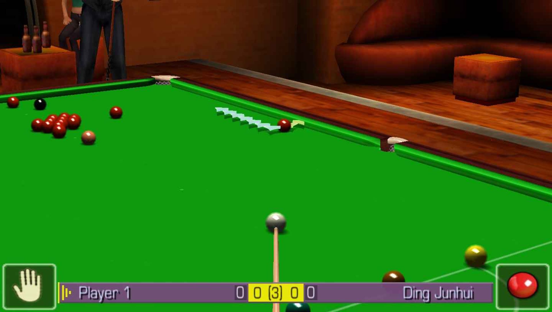 世界斯诺克锦标赛2005PSP游戏截图第4张