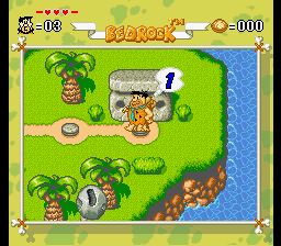 摩登原始人：谢拉马德之石SFC游戏截图第4张