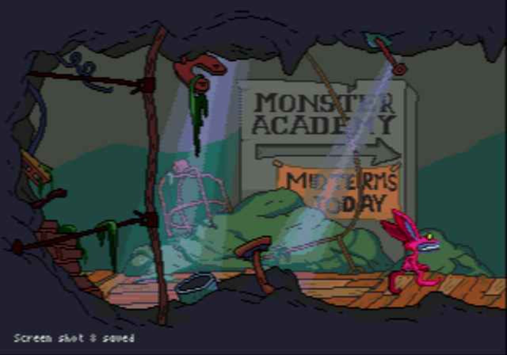 怪物三人行／啊！有怪兽MD游戏截图第6张