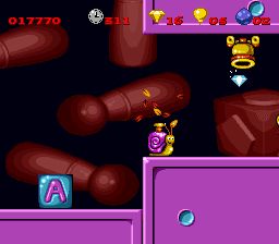 神鸡艾烈佛／神险艾烈佛SFC游戏截图第22张