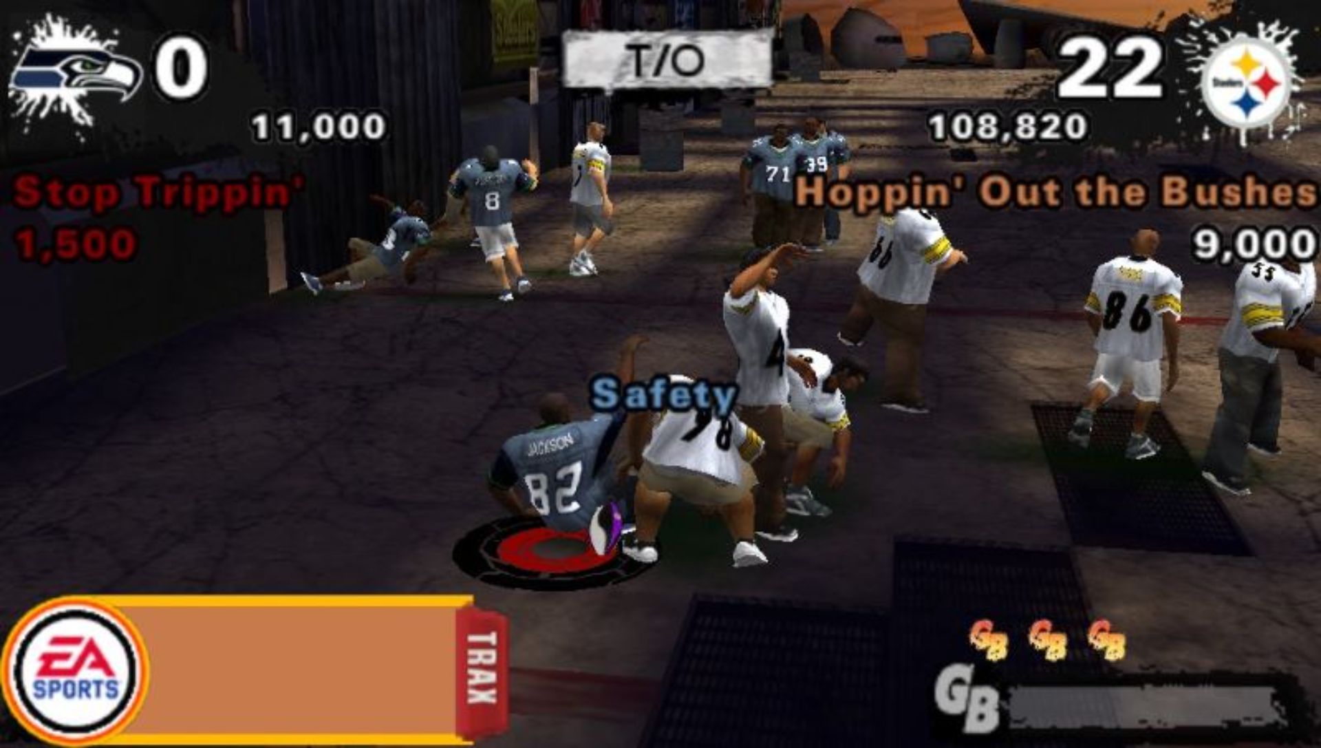 NFL街头橄榄球3PSP游戏截图第5张