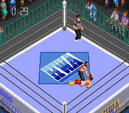 超级热血摔角世界3SFC游戏截图第13张