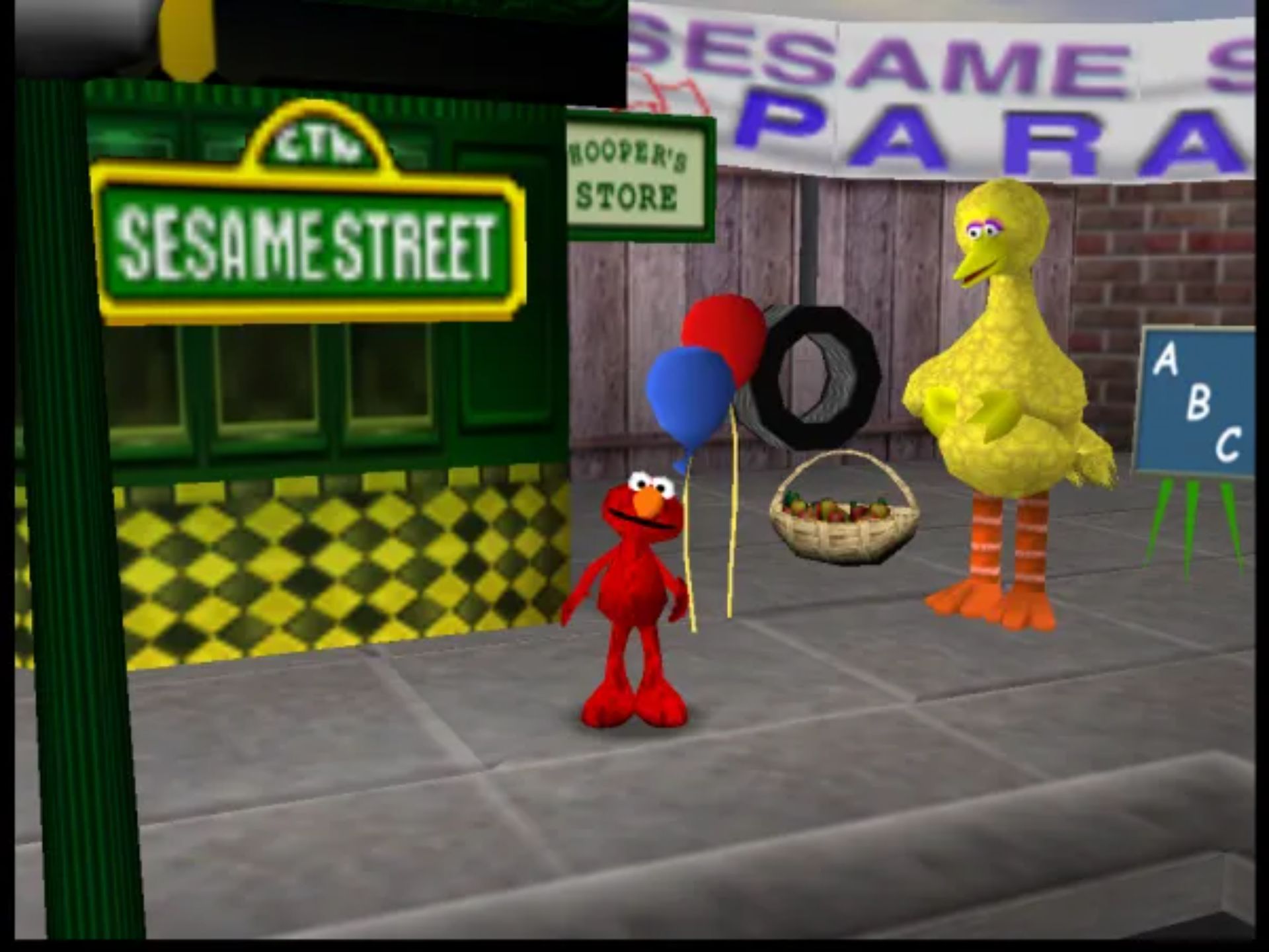 艾摩的字母冒险N64游戏截图第3张