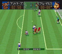 J联盟热力足球94／卡普空足球SFC游戏截图第12张