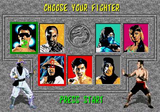 真人快打1MD游戏截图第10张