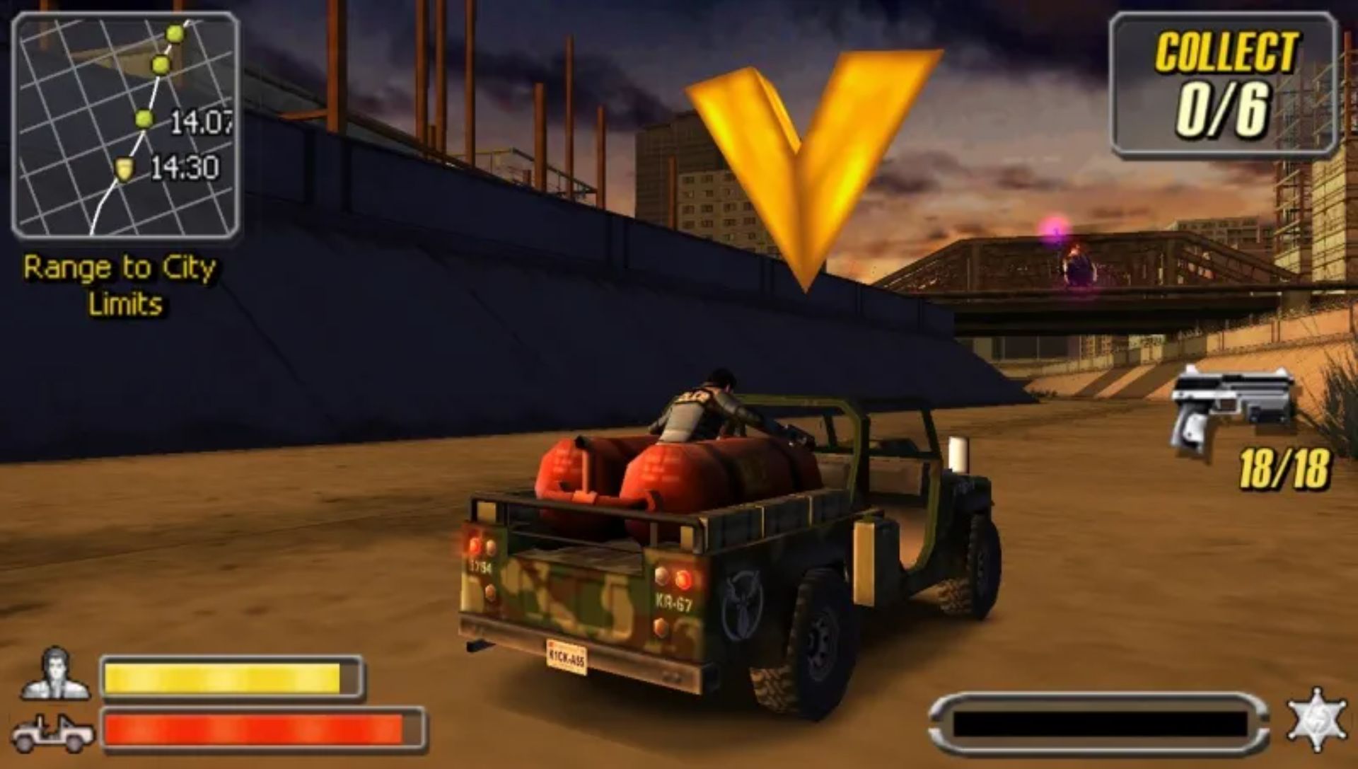 强力追击PSP游戏截图第5张