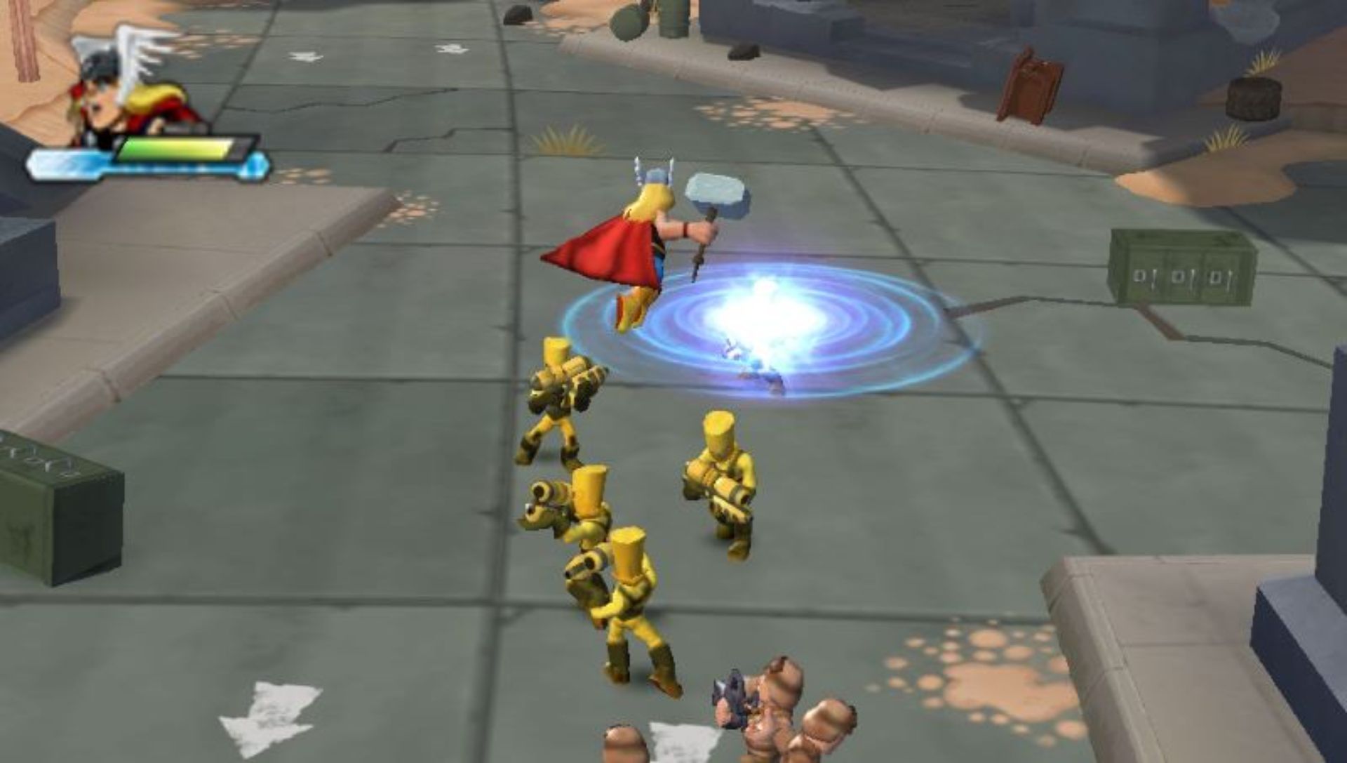 漫威超级英雄战队PSP游戏截图第10张