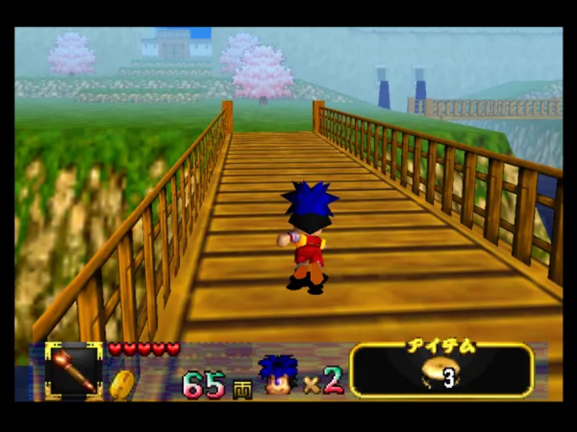 大盗伍佑卫门：桃山幕府记N64游戏截图第16张