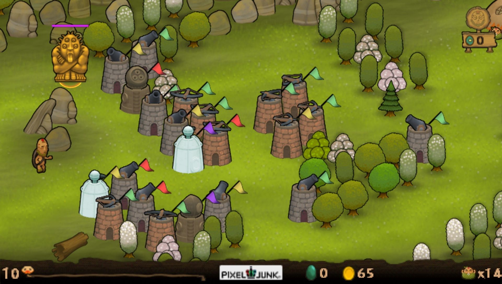 像素垃圾：妖怪豪华版PSP游戏截图第14张