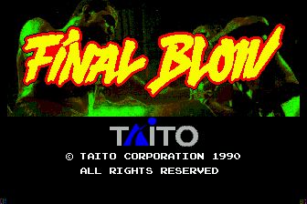 最后一击MD游戏截图第1张