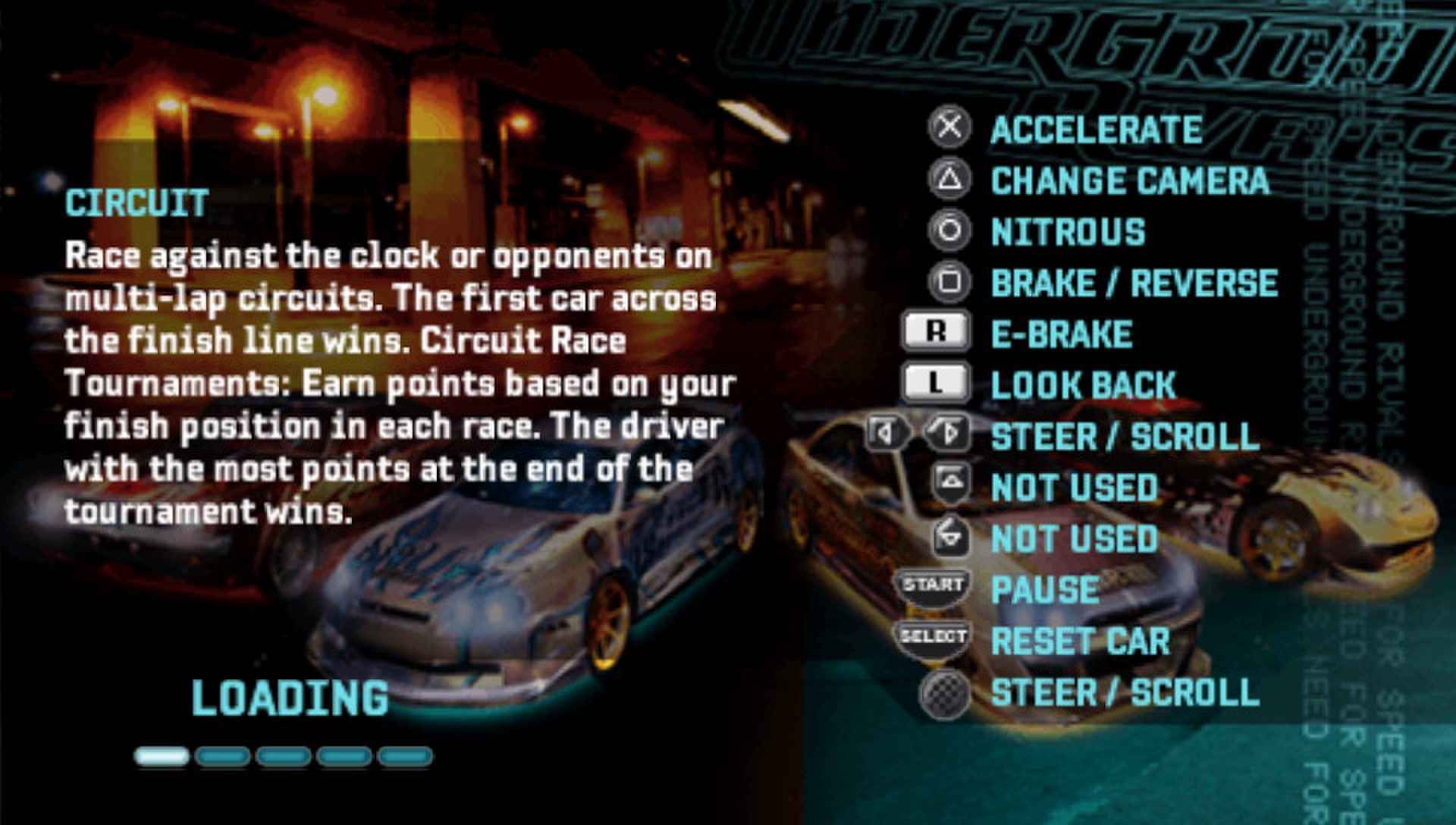 极品飞车：地下狂飙PSP游戏截图第3张