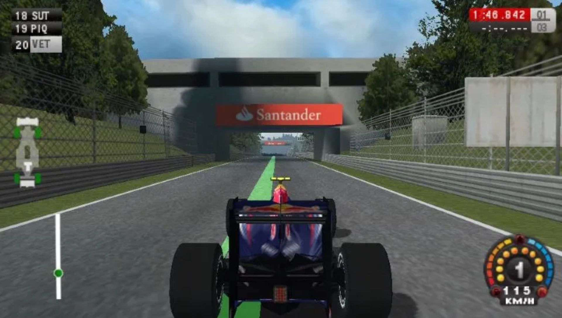 F1赛车2009PSP游戏截图第7张