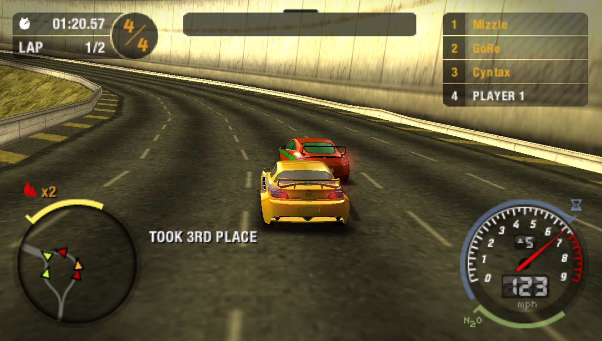 极品飞车：最高通缉PSP游戏截图第6张