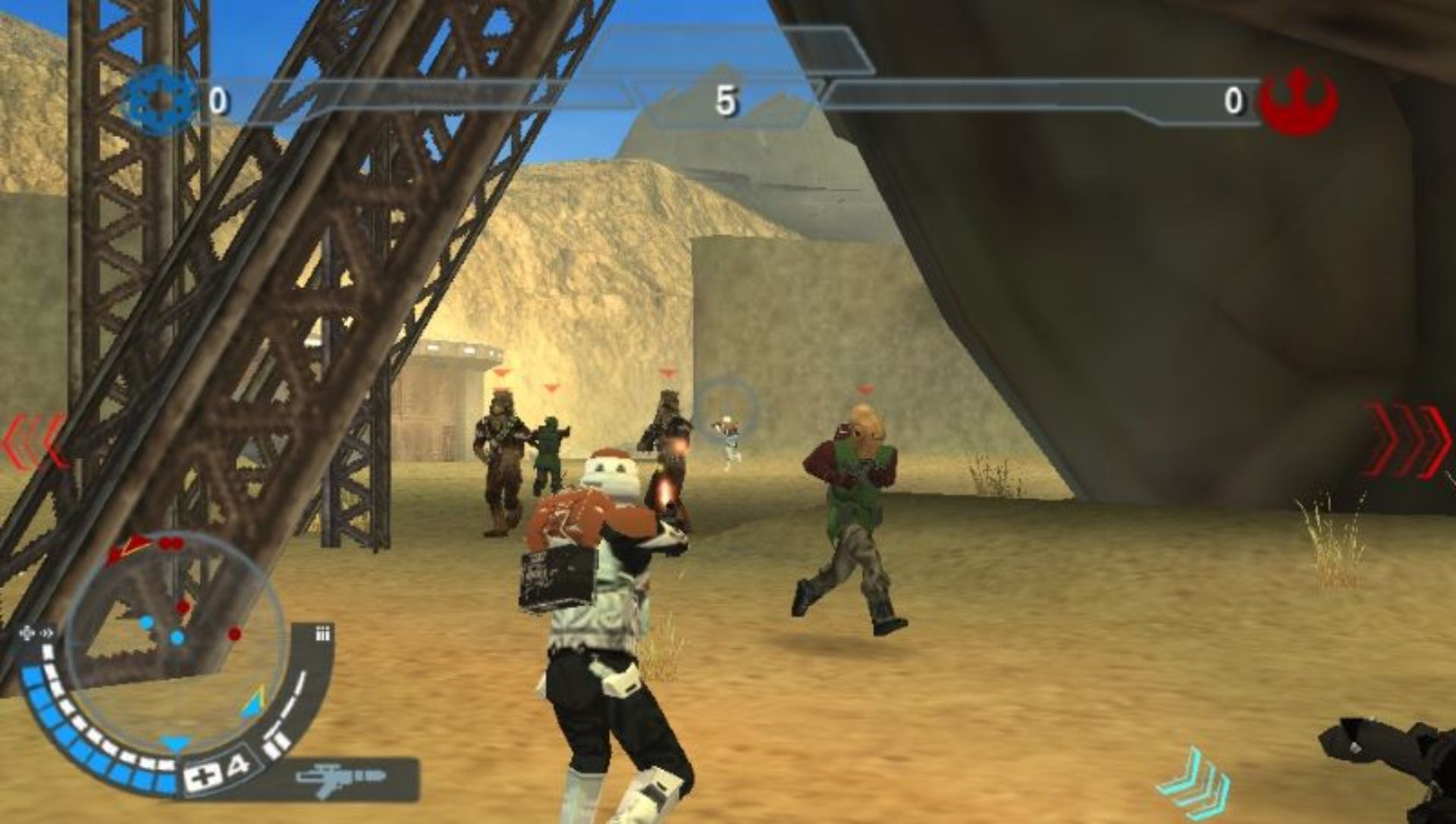 星球大战：前线（精英舰队）PSP游戏截图第5张