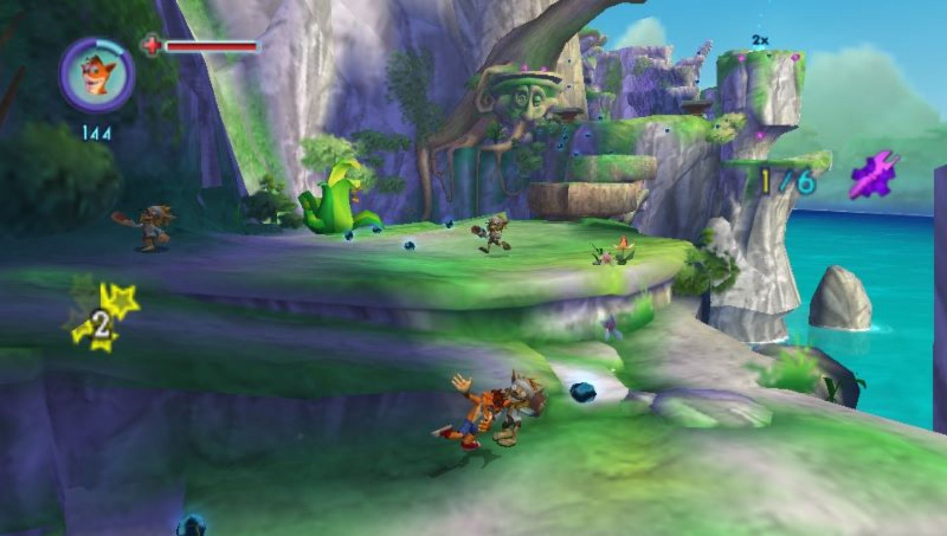 古惑狼：邪恶意志PSP游戏截图第6张