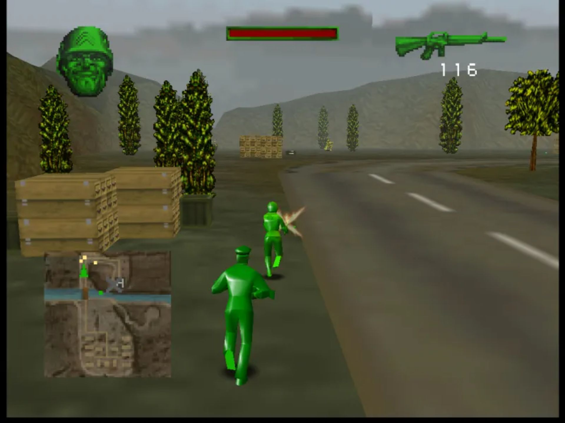 玩具兵大战：萨基英雄1N64游戏截图第15张