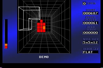 立体俄罗斯方块／立体空间方块MD游戏截图第5张