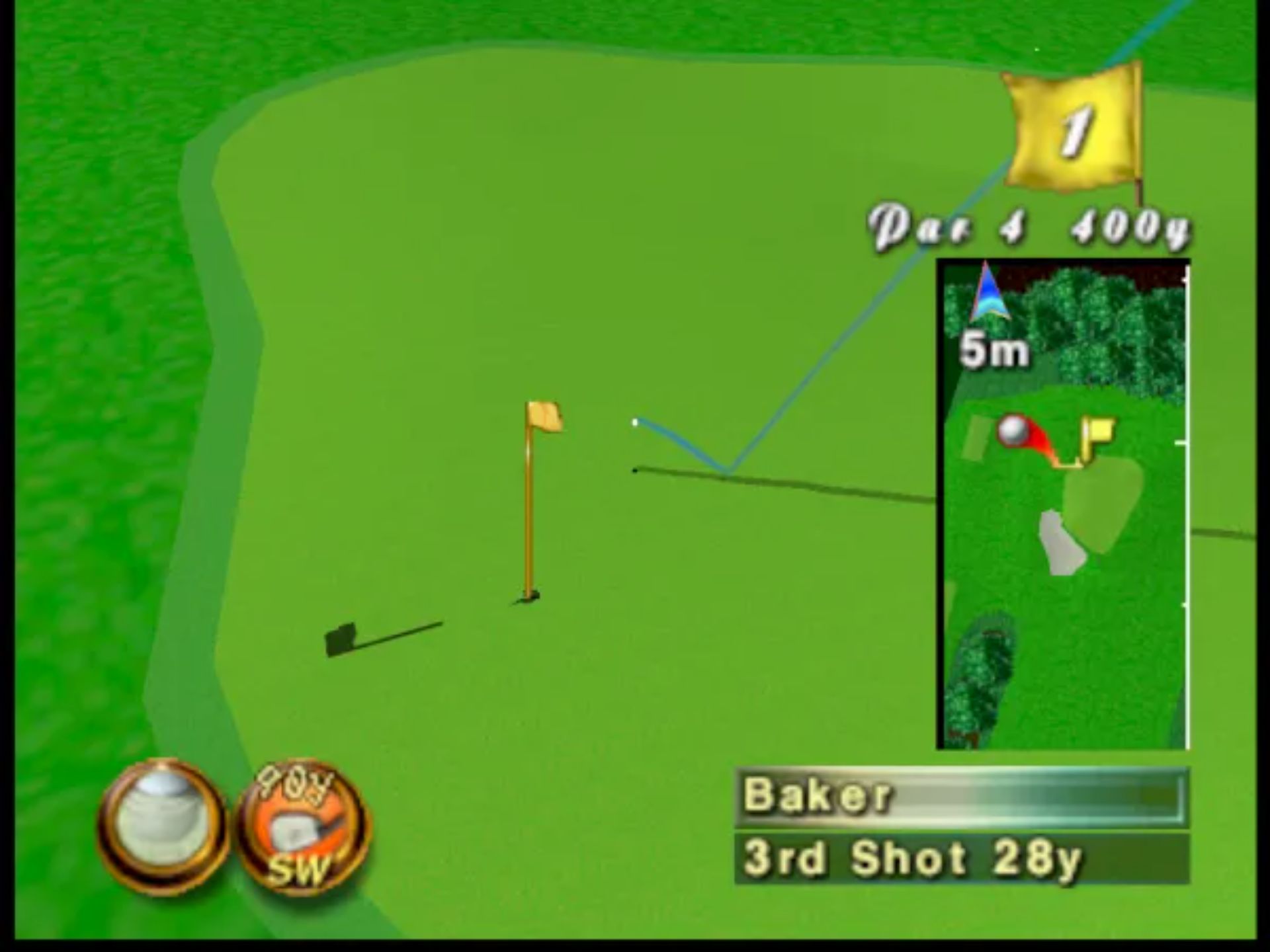 遥远的奥古斯塔大师赛98N64游戏截图第15张