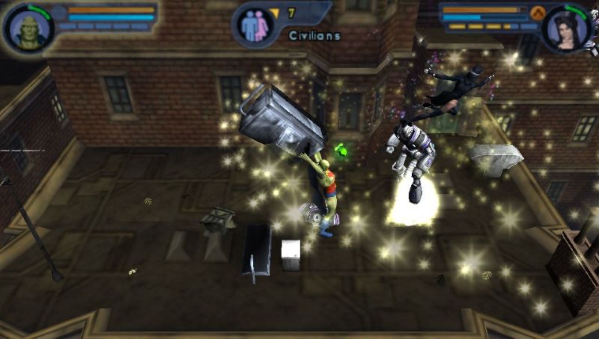 正义联盟英雄PSP游戏截图第13张